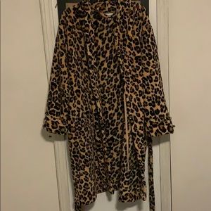 Charter Club Cheetah Print Robe XL
